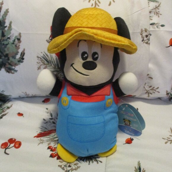 Squishmallows Other - Farmer Mickey Mouse Disney squishmallows hugmee 10” NWT